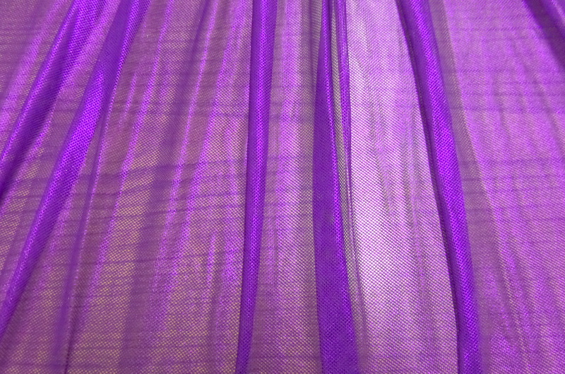 7.Purple Foil Fishnet